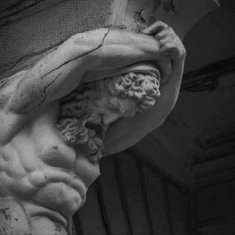 Atlas statue
