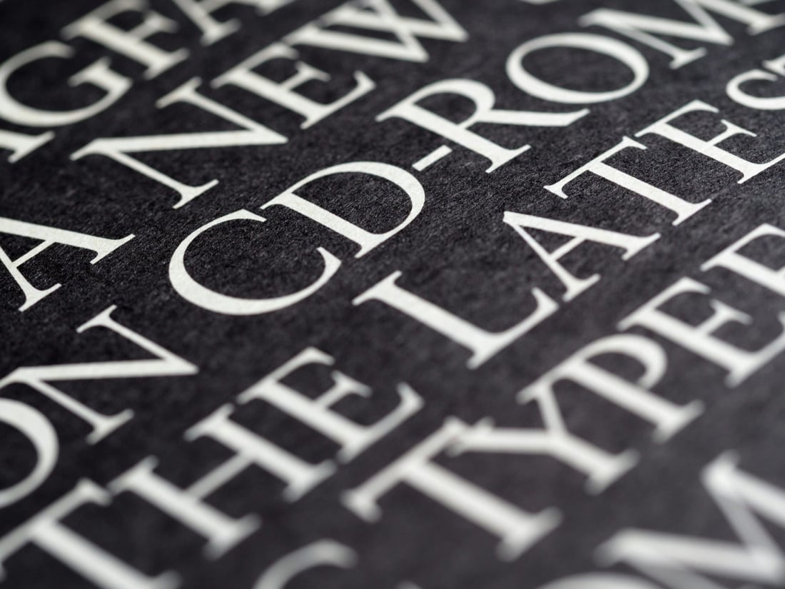 Typography layout for real estate brand guidelines