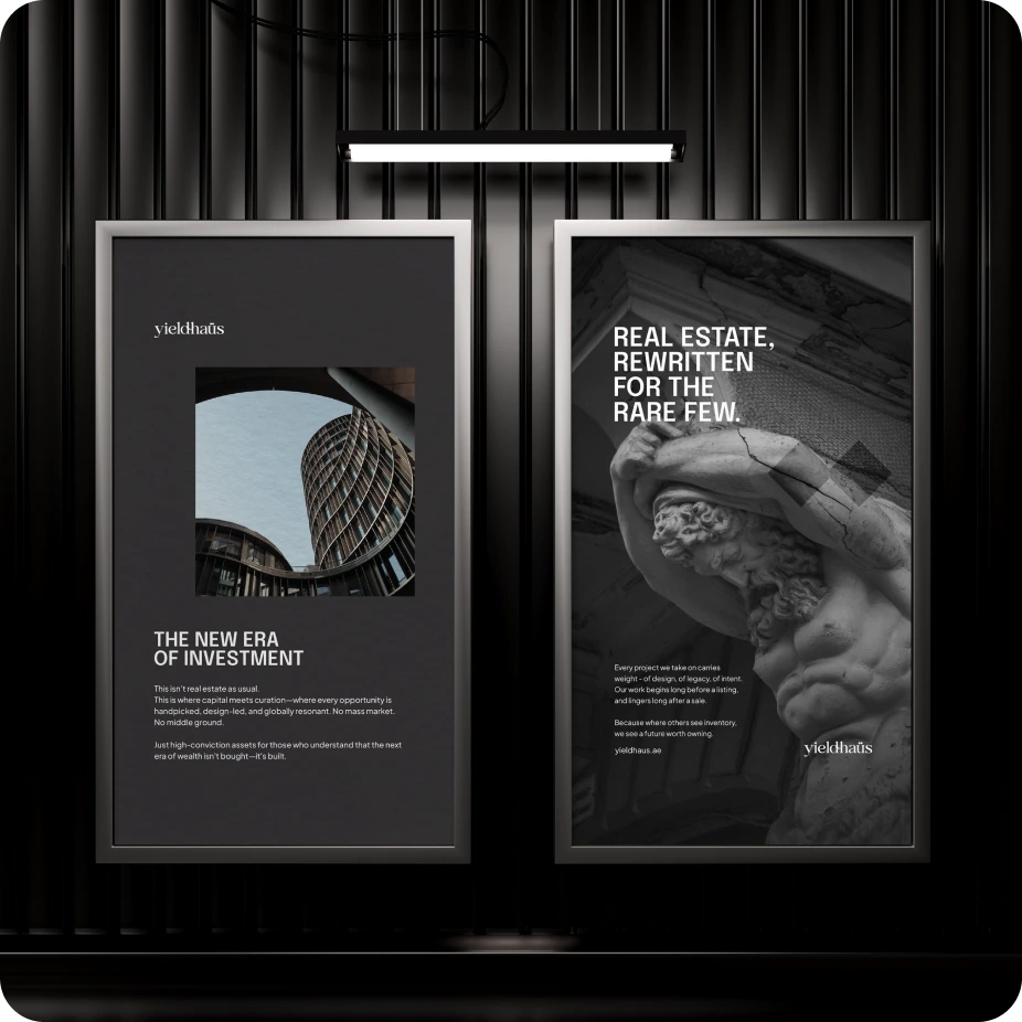 Mint & Co. real estate event branding project 2