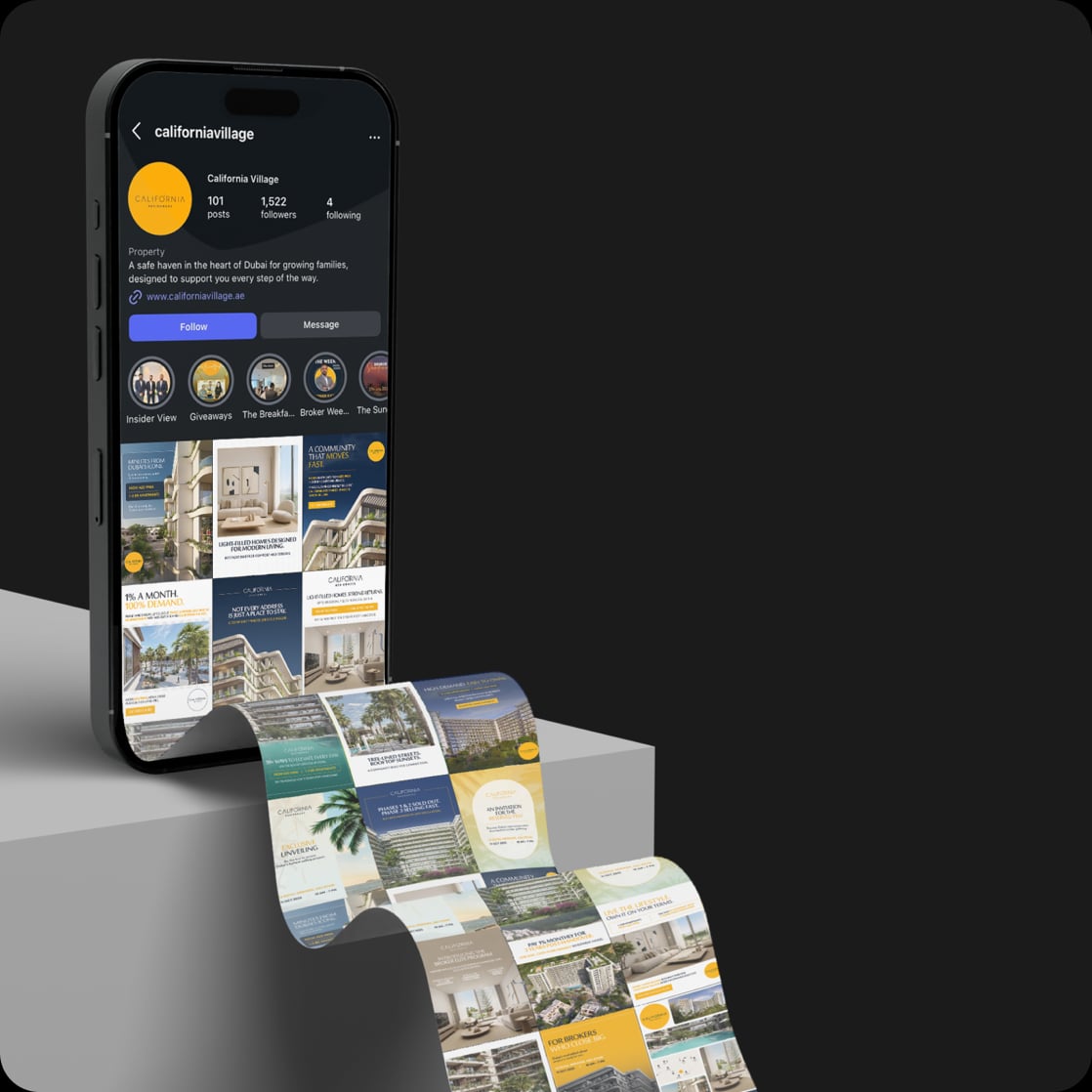Mint & Co. real estate social media project 5