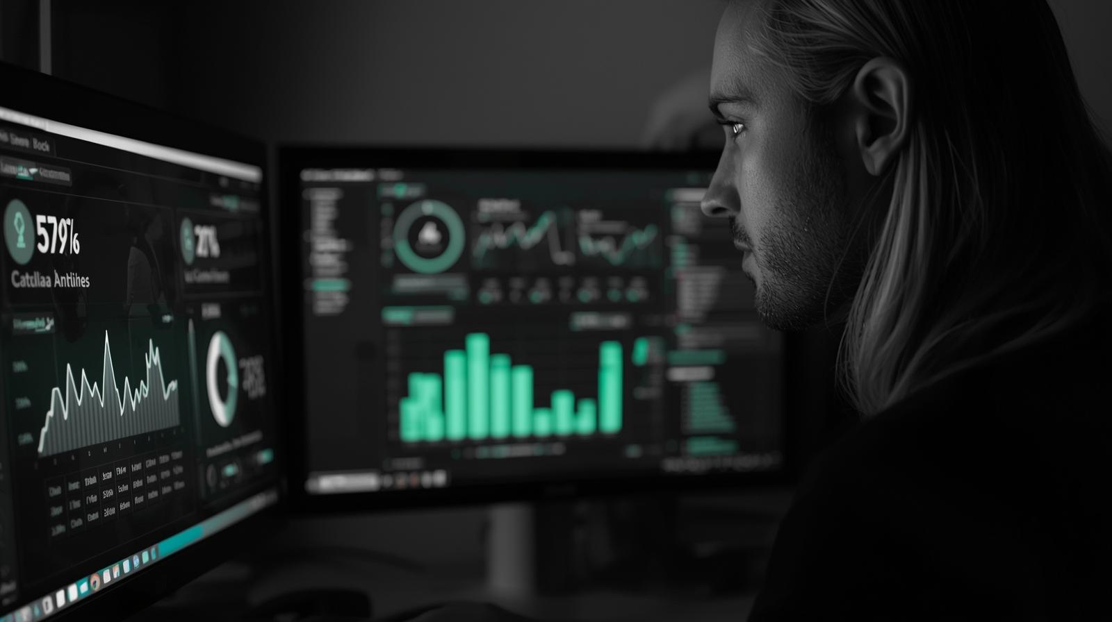 Social media dashboard for real estate marketing analysis