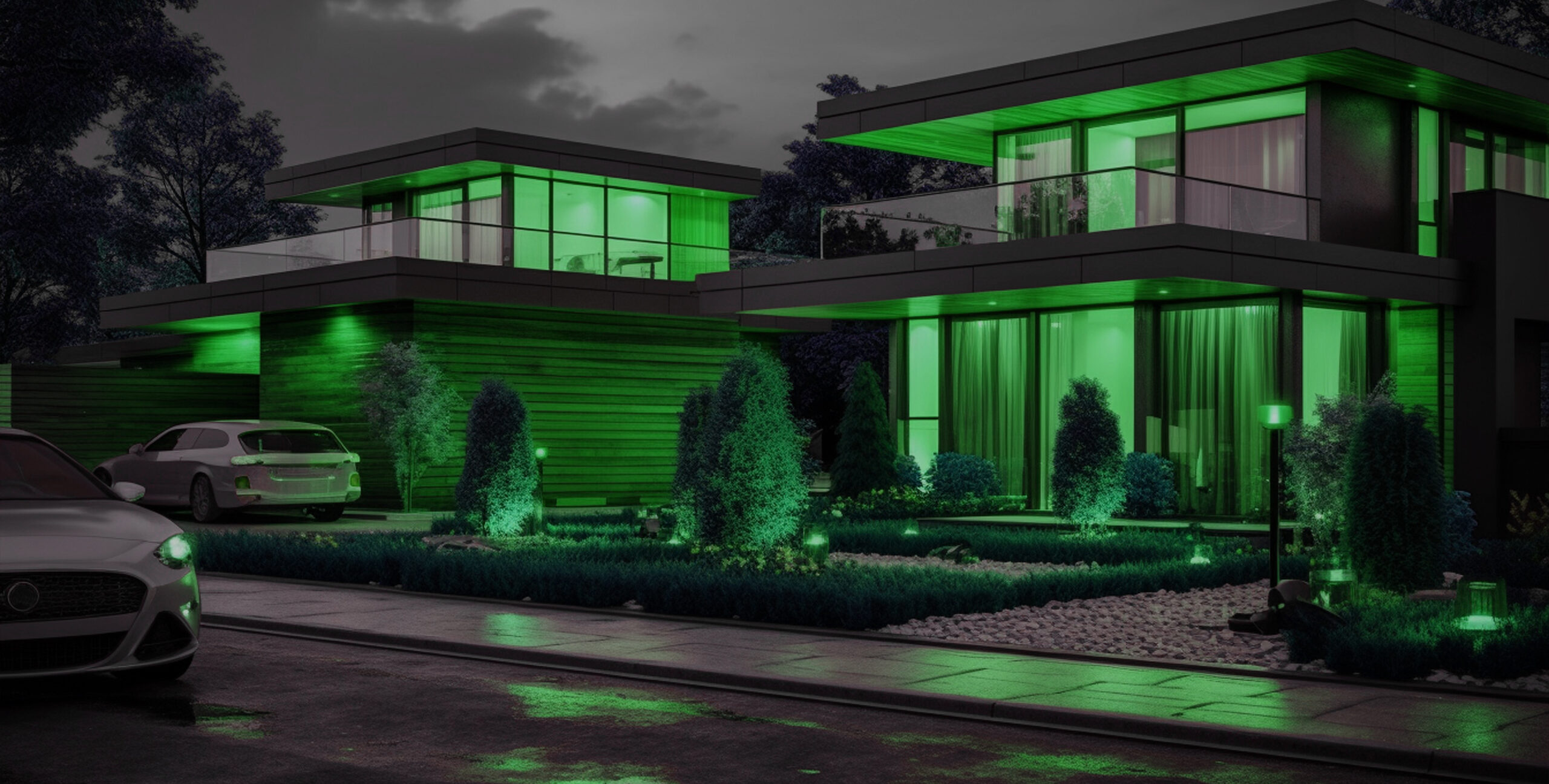 Luxury property branding through modern villa design