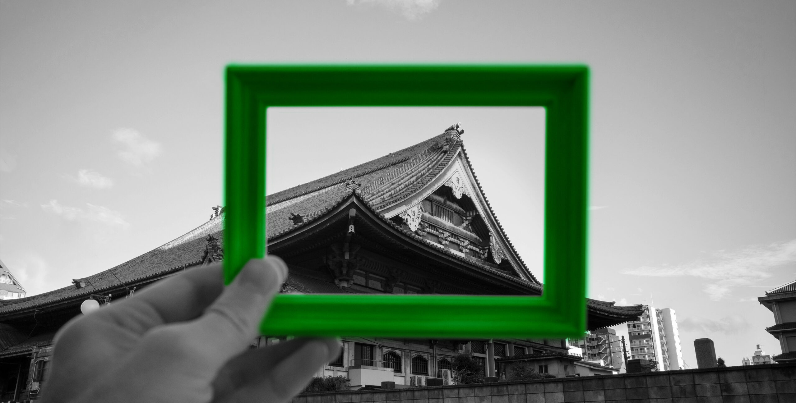 Property visuals framed for luxury real estate branding