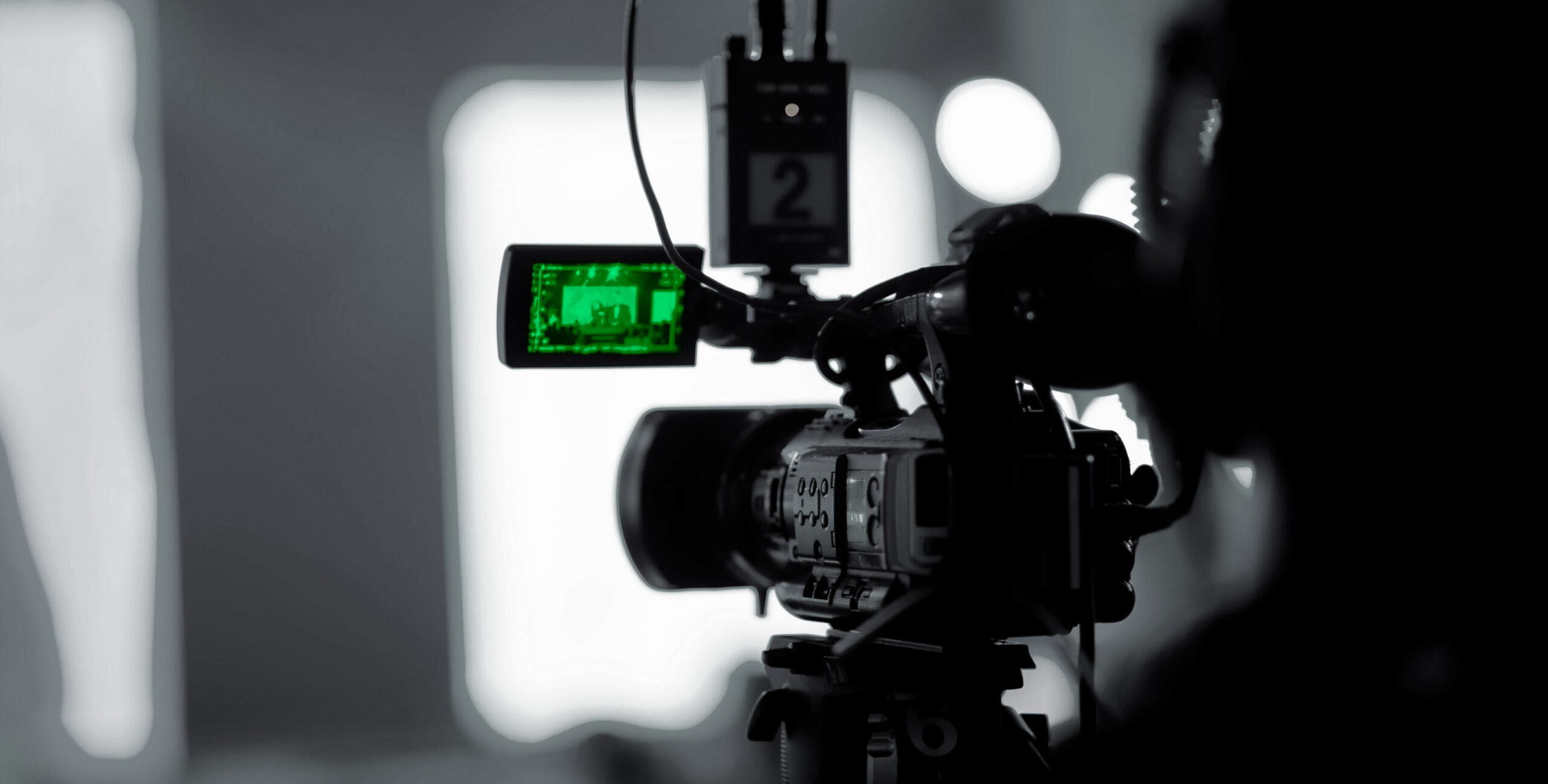 Professional camera setup for real estate video marketing