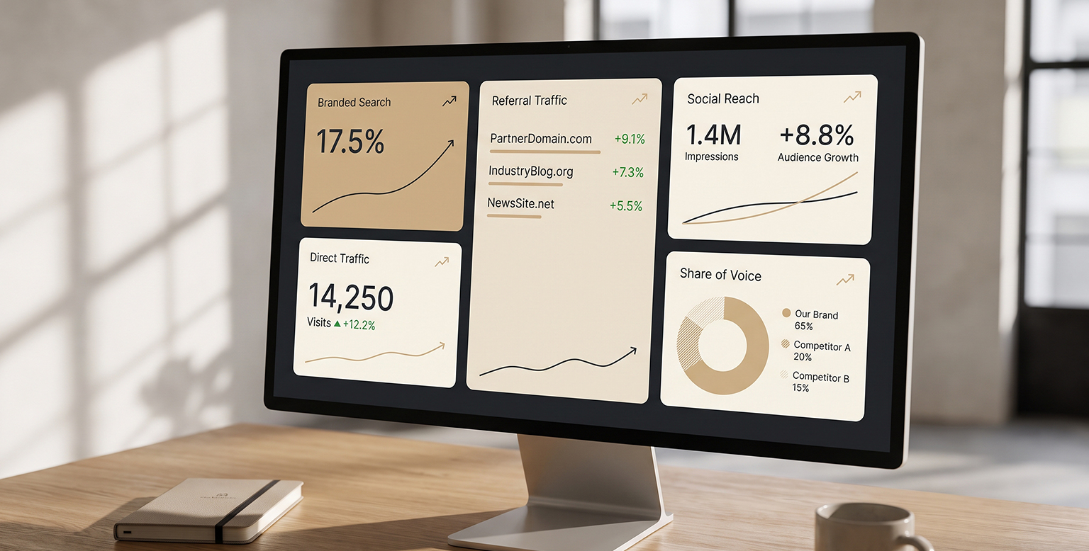 Real Estate Brand Awareness Dashboard – Mint & Co.