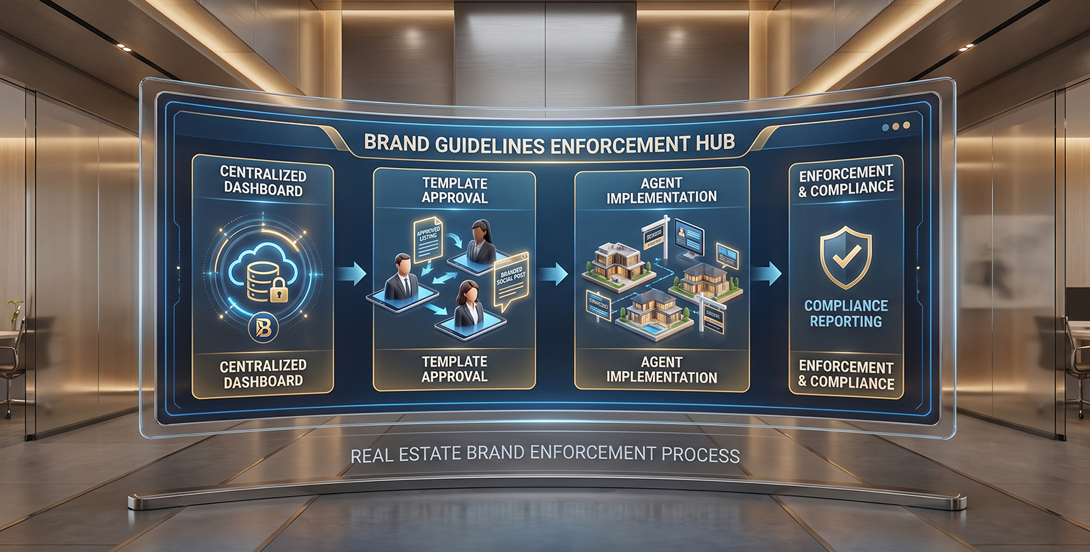 How do Brokerages Enforce Brand Guidelines Across Agents